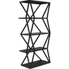 Noir Sutro Shelf, Black Steel, 36" W