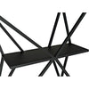 Noir Sutro Shelf, Black Steel, 36" W