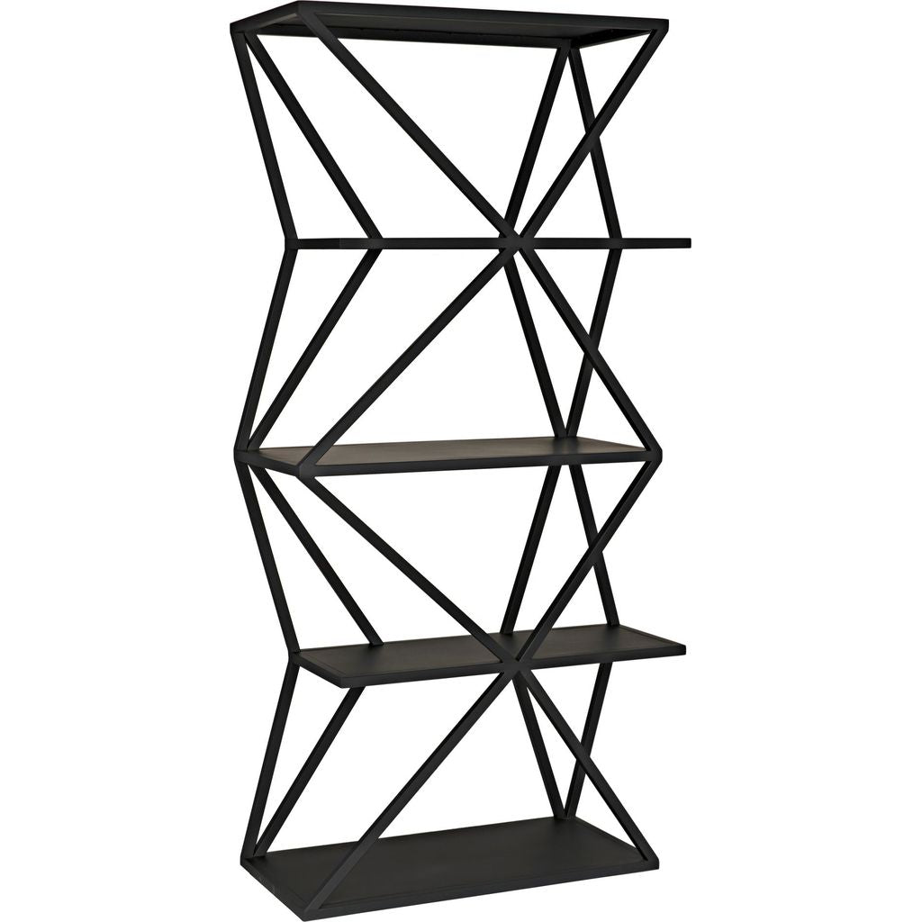 Primary vendor image of Noir Sutro Shelf, Black Steel, 36" W