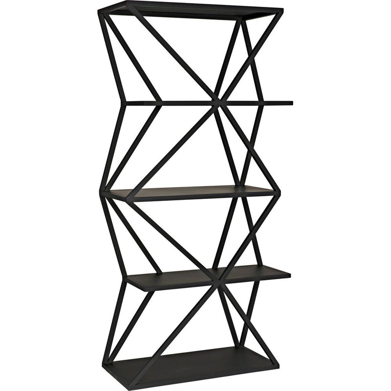 Primary vendor image of Noir Sutro Shelf, Black Steel, 36