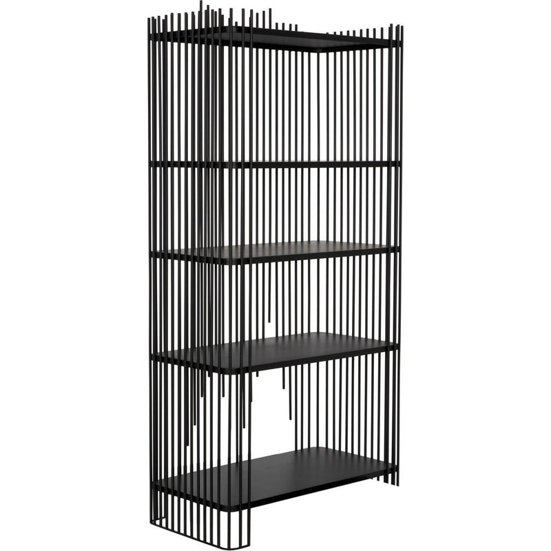 Primary vendor image of Noir Mila Bookcase - Industrial Steel, 36