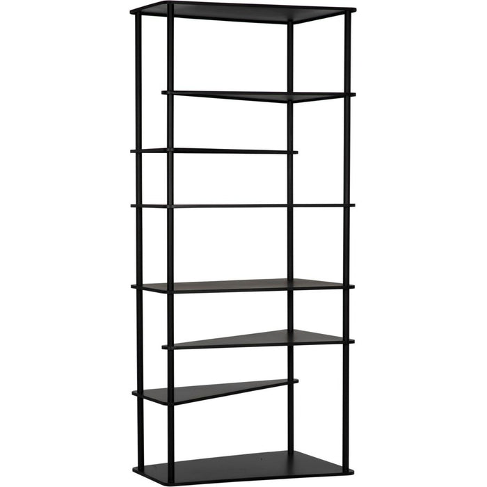 Primary vendor image of Noir Everest Bookcase - Industrial Steel, 36" W