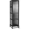 Primary vendor image of Noir Chandler Tall Cabinet, Black Steel, 19.5" W