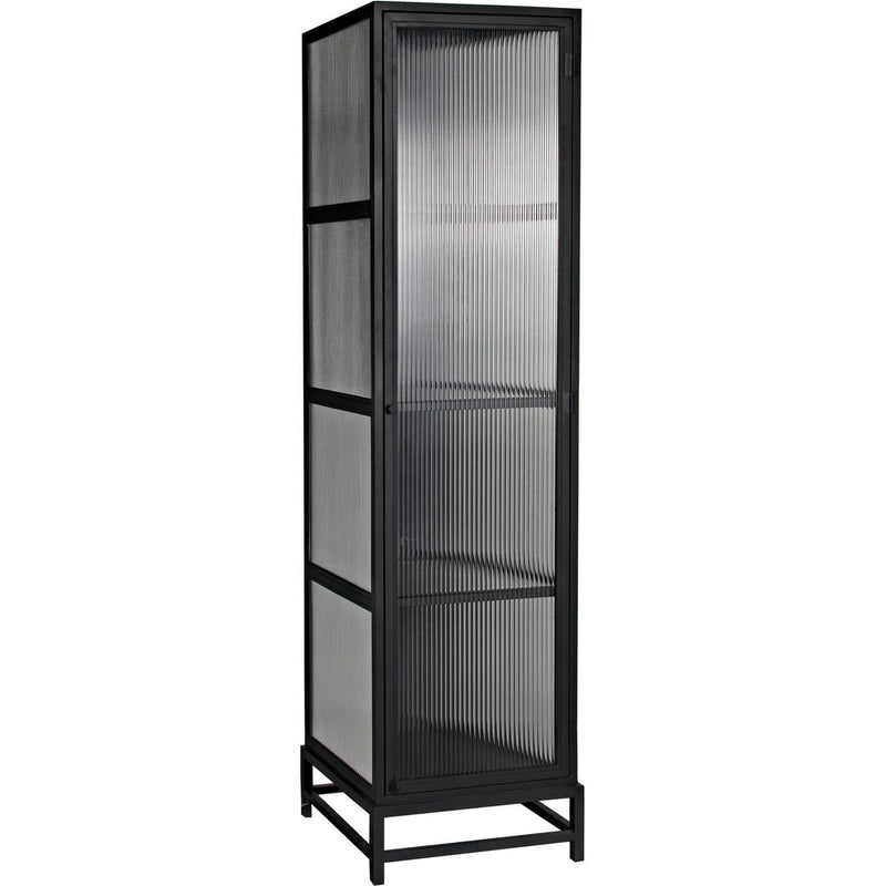 Primary vendor image of Noir Chandler Tall Cabinet, Black Steel, 19.5