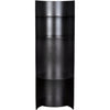 Noir Fassbender Bookcase Set of 3 - Industrial Steel, 74" W