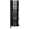 Noir Fassbender Bookcase Set of 3 - Industrial Steel, 74" W