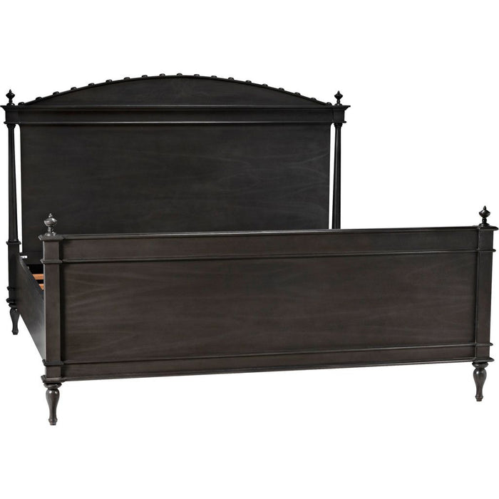 Primary vendor image of Noir Owen Bed, Eastern King, Pale - Mahogany