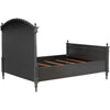 Noir Owen Bed, Queen, Pale - Mahogany