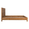 Noir Quinnton Bed, Eastern King, Teak