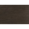 Noir Sigmund Bench - Mahogany & Black Cotton, 70.5" W