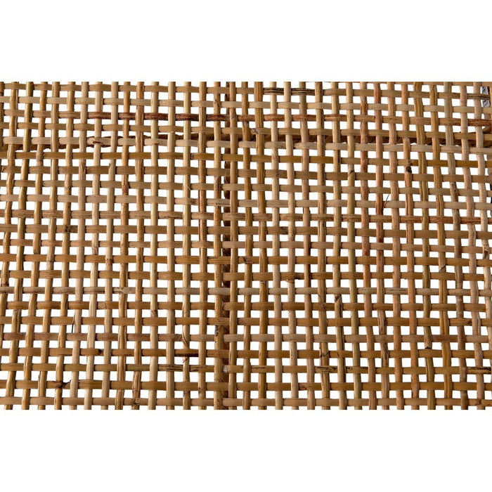 Noir Finley Dining Chair w/ Rattan, Teak, 26.5" W