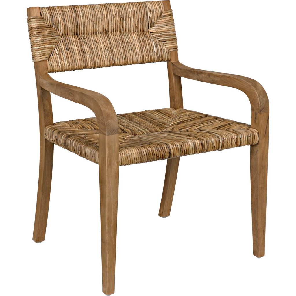 Primary vendor image of Noir Bowie Dining Arm Chair, Teak, 25.5" W