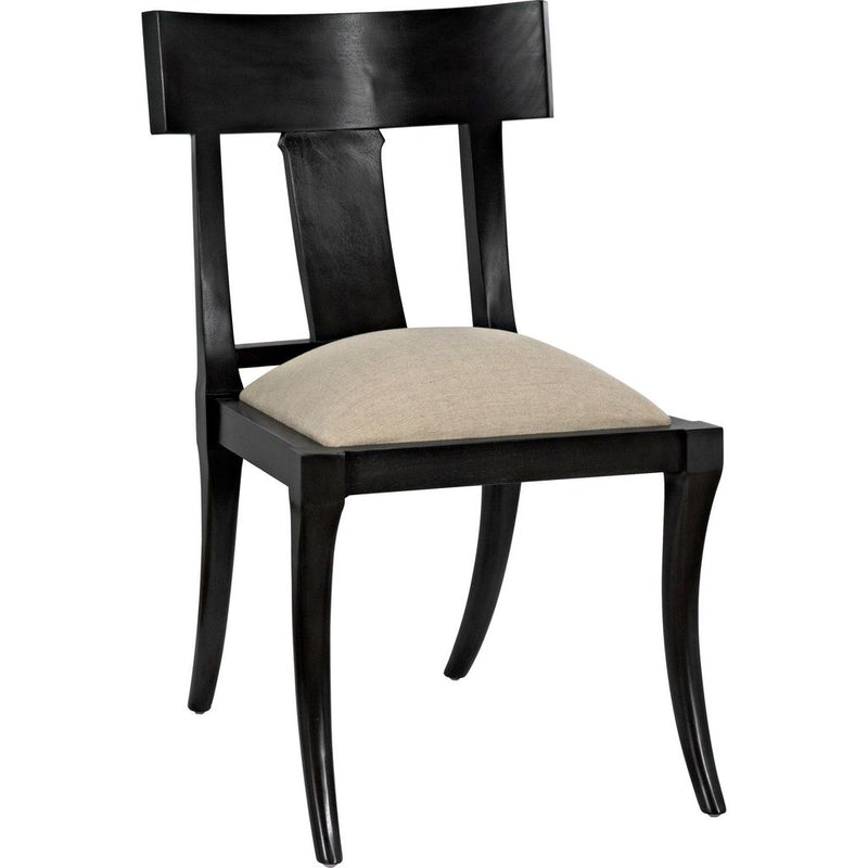 Primary vendor image of Noir Athena Dining Side Chair, Pale - Mahogany, 21