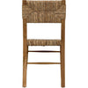 Noir Faley Dining Chair, Teak w/ Woven, 18.5" W