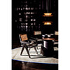 Noir Jude Dining Chair w/ Caning, Black, 21" W *50% Closeout Discount*