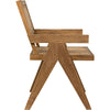 Noir Jude Dining Chair w/ Caning, Teak, 21" W