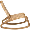 Noir Las Palmas Chair, Teak w/ Woven, 25.5" W