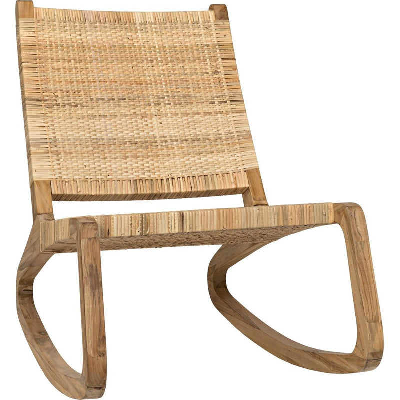 Primary vendor image of Noir Las Palmas Chair, Teak w/ Woven, 25.5