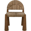 Noir Laredo Dining Chair, Teak, 24.5" W