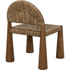 Noir Laredo Dining Chair, Teak, 24.5" W