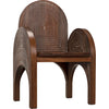 Noir Mars Chair, Dark Walnut w/ Details, 25.5" W