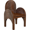 Noir Mars Chair, Dark Walnut w/ Details, 25.5" W