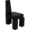 Noir Murry Dining Chair - Mahogany, 18" W