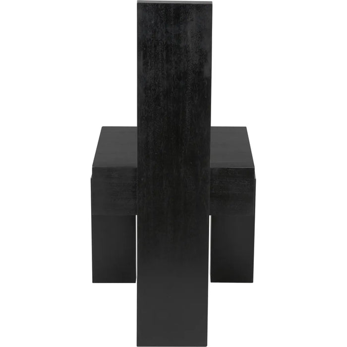 Noir Murry Dining Chair - Mahogany, 18" W