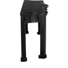 Noir Estate Console Hand Rubbed Black - Mahogany & Veneer, 84" W