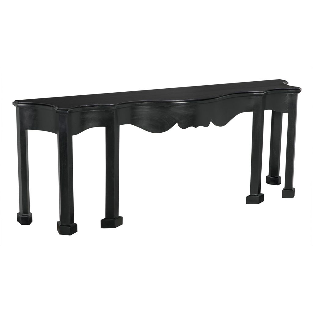 Primary vendor image of Noir Estate Console Hand Rubbed Black - Mahogany & Veneer, 84" W