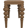Noir Turned Leg Ismail Console - Elm & Rope, 64" W
