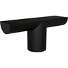 Noir T Console, Black Steel, 72" W