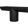 Noir T Console, Black Steel, 72" W