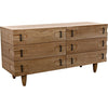 Noir David Sideboard, Washed Walnut, 64" W