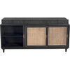 Noir Hermosa Sideboard - Mahogany & Veneer, 72" W