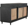 Noir Hermosa Sideboard - Mahogany & Veneer, 72" W