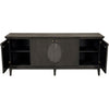 Noir Dumont Sideboard - Mahogany & Veneer, 74.5" W