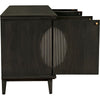 Noir Dumont Sideboard - Mahogany & Veneer, 74.5" W