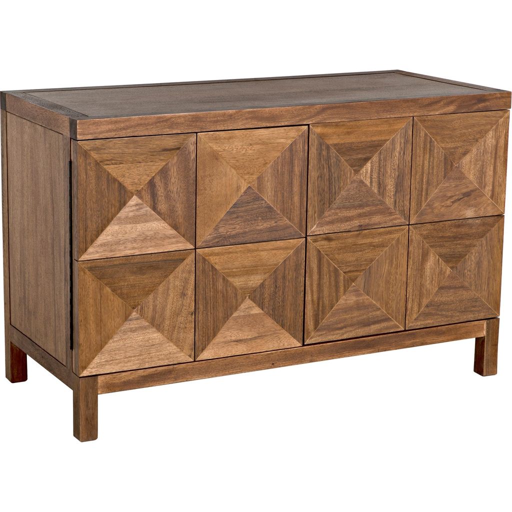 Primary vendor image of Noir Quadrant 2 Door Sideboard, Dark Walnut, 52" W