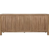 Noir Quadrant 3 Door Sideboard, Washed Walnut, 76" W