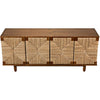 Noir Brook 4 Door Sideboard, Teak, 76" W