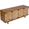 Noir Brook 4 Door Sideboard, Teak, 76" W