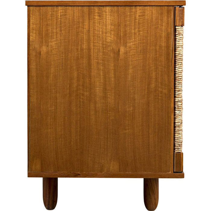 Noir Brook 4 Door Sideboard, Teak, 76" W