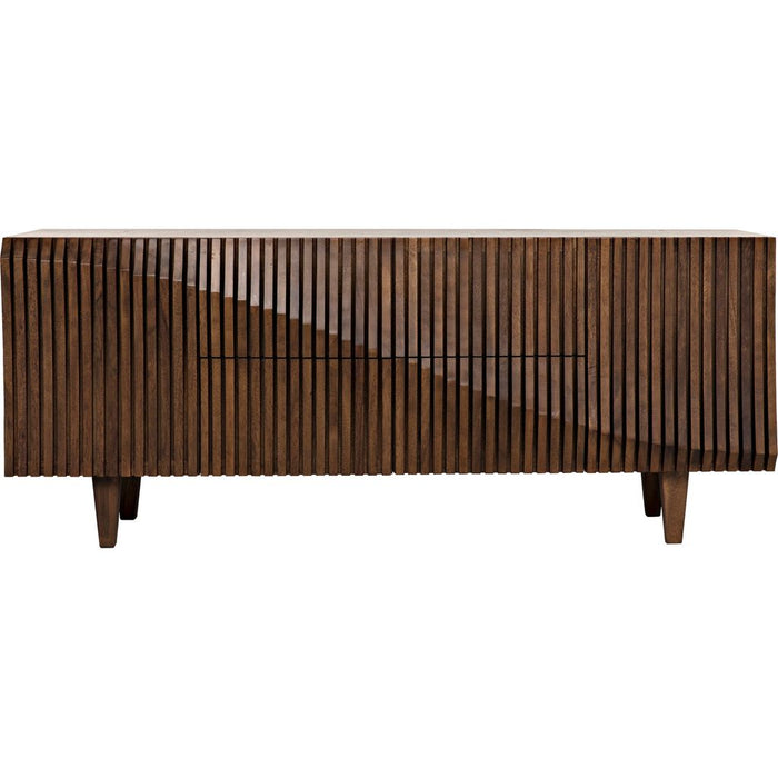 Noir Jin-Ho Sideboard, Dark Walnut, 78" W