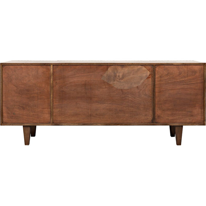 Noir Jin-Ho Sideboard, Dark Walnut, 78" W