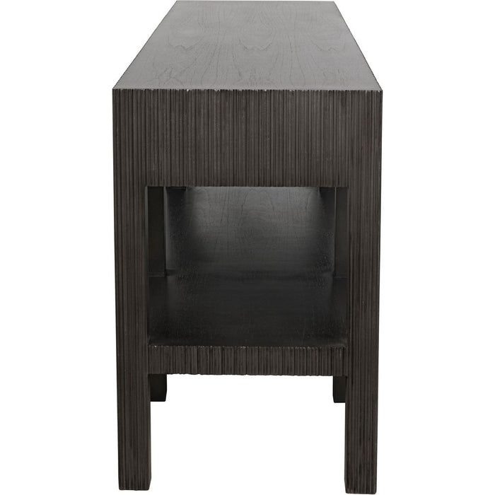 Noir Conrad Console, Pale - Mahogany & Veneer, 81" W