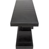 Noir Platoon Console, Black Steel, 44.5" W