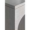 Noir Bridge Console, White Wash - Mahogany & Veneer, 59" W