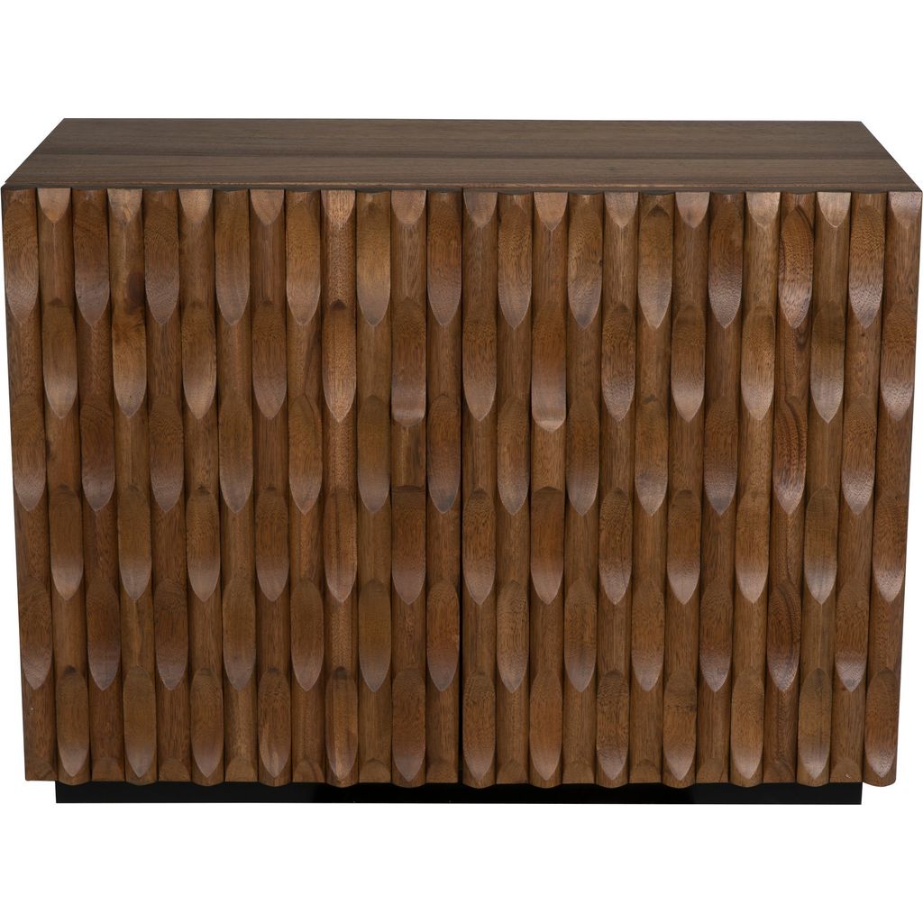 Noir Alameda Sideboard, Dark Walnut, 43.5" W