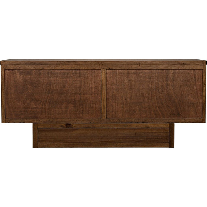 Noir Mr. Smith Sideboard, Dark Walnut, 77.5" W